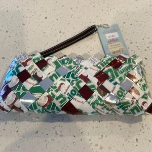 Nahui Ollin Candy Wrapper Clutch/Wristlet